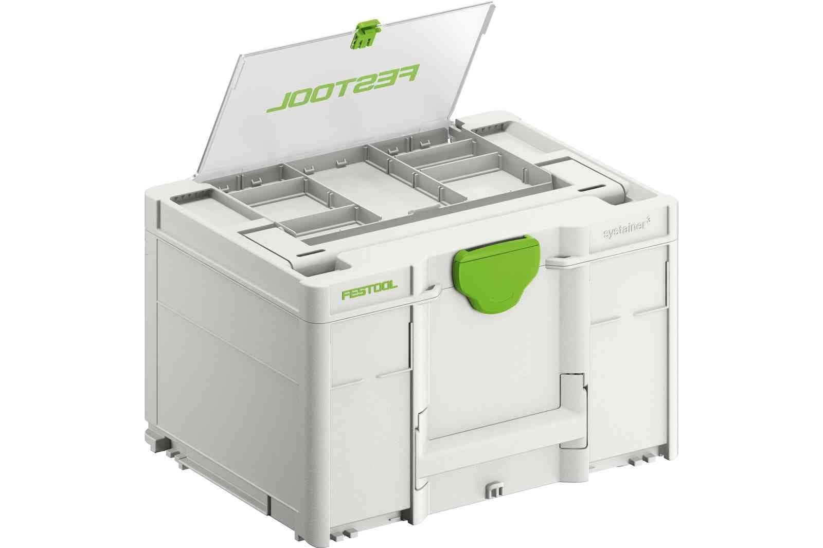 Systainer3 SYS 3 Medium 237mm x 396mm with Storage Lid 577348 by Festool