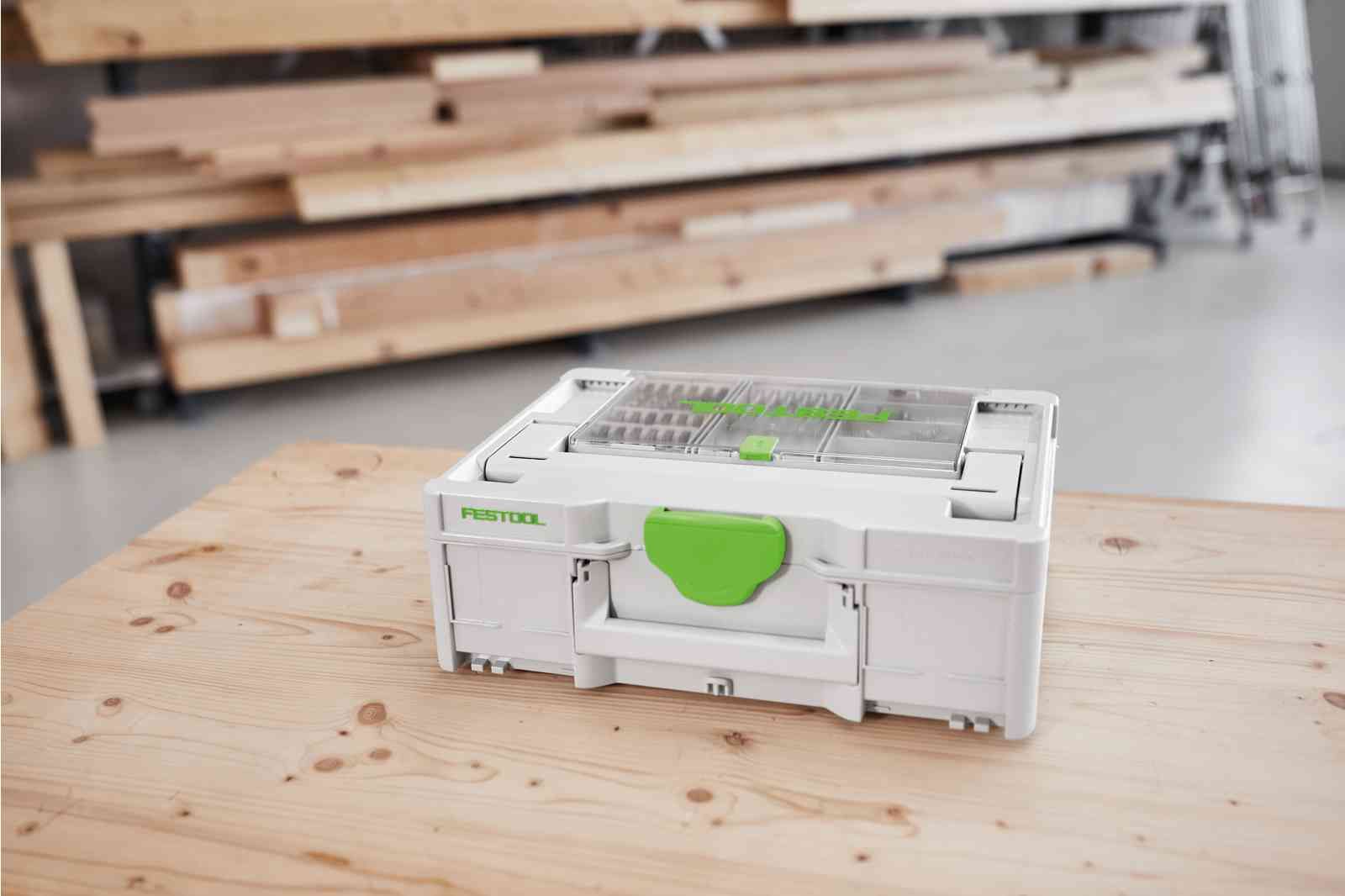 Systainer3 SYS 3 Medium 237mm x 396mm with Storage Lid 577348 by Festool