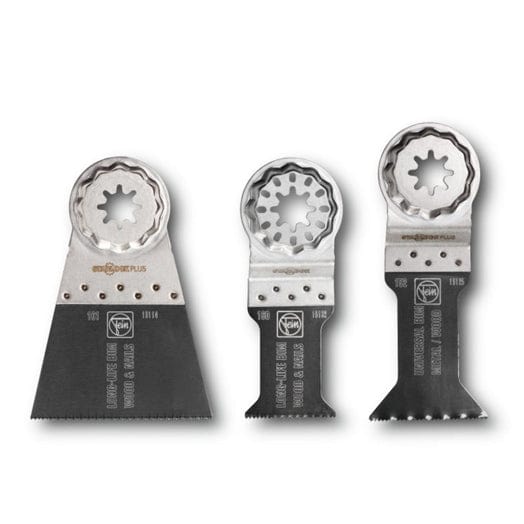 3Pce SLP Mount E-Cut Saw Blade Set suit MultiMaster 3 52 22 952 03 0 by Fein