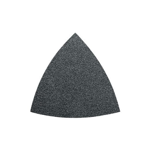 5Pce 80G Triangle Hook & Loop Abrasive (No Holes) 63717083043 by Fein