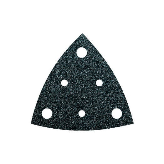 50Pce 180G Triangle Hook & Loop Abrasive (With Holes) 63717114019 by Fein
