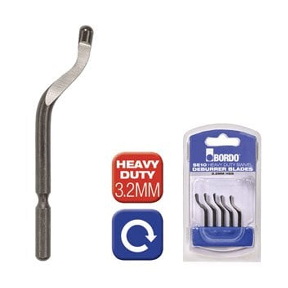 Deburrer SE10 HSS Swivel Blade (5Pce) 6411-SE10S by Bordo