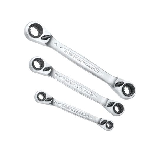 Teng 3Pce 8-19mm Multi-Ratchet Ring Spanner Set 6503RX