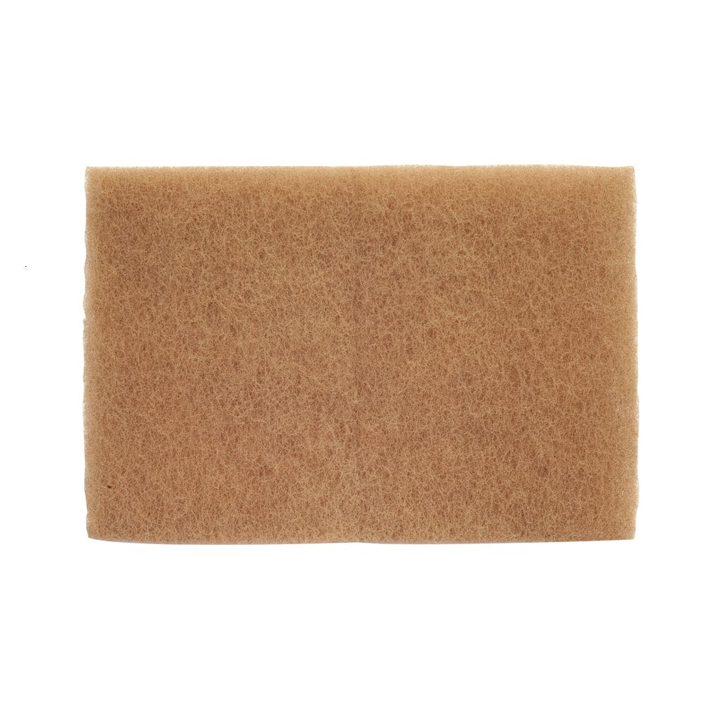 230mm x 150mm Gold Non-Woven Perforated Hand Pad 456 by Norton Bear-Tex