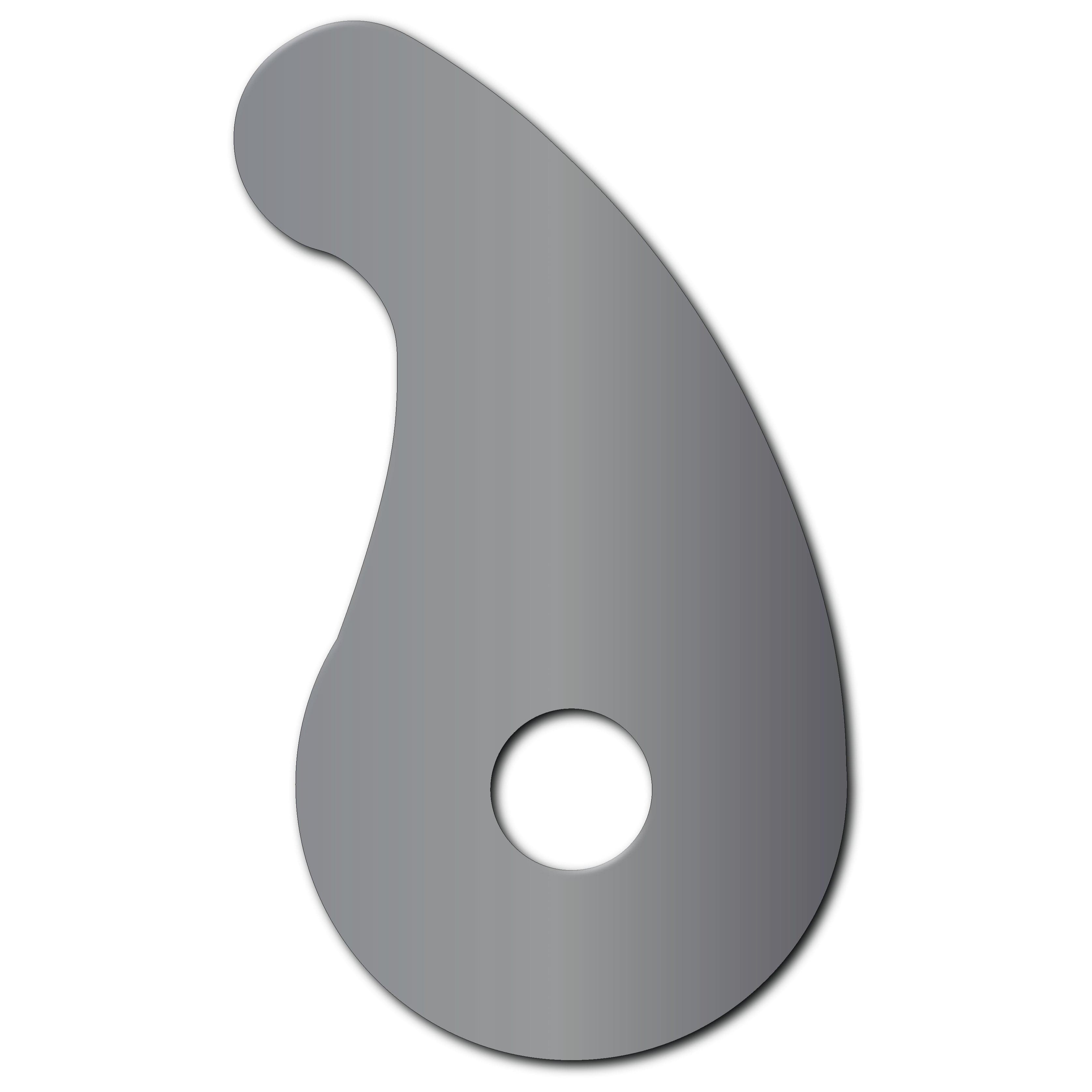 Paisley Left Carbide Insert Cutter 70-817 by Rikon