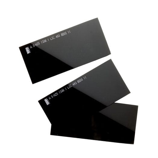 Shade 10 Spare Glass Filter Welding Lens 700025 by Bossweld