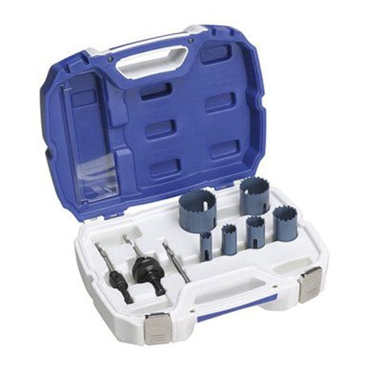 9Pce Sparky's Hole Saw Kit by 7010-S4 by Bordo