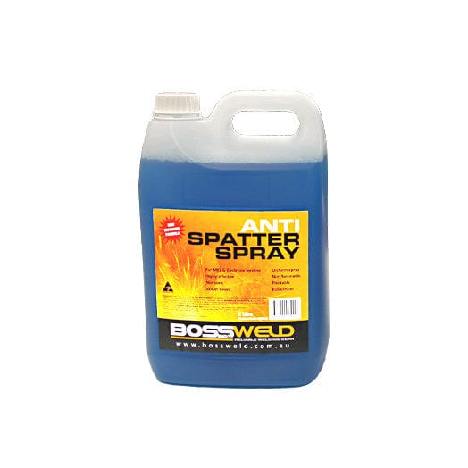 5L Blue Water Based Anti Spatter Liquid 800040 by Bossweld