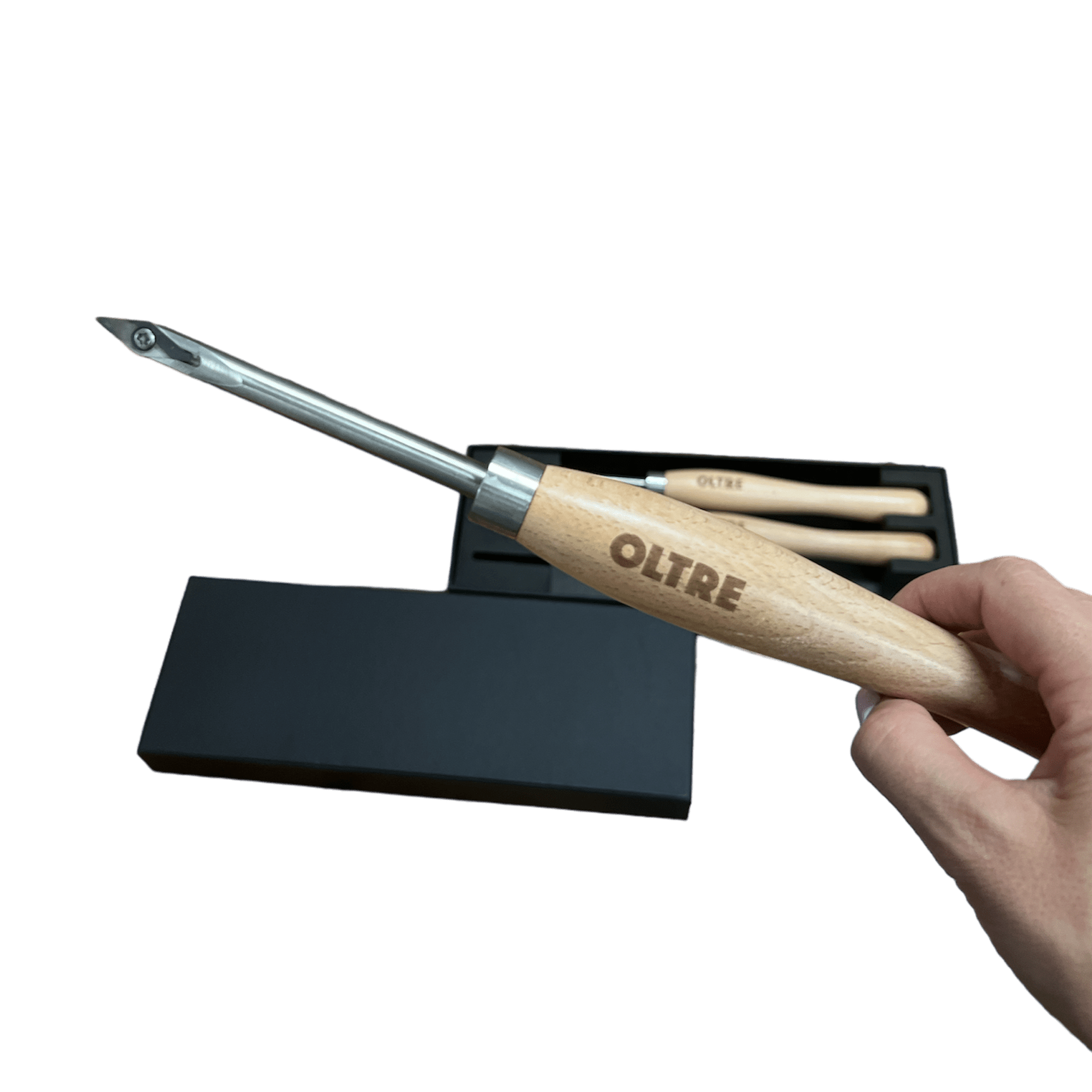 3Pce Woodturning Tool System & Carbide Insert Cutters by Oltre