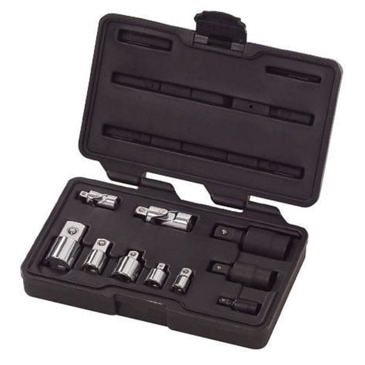 10Pce 1/4", 3/8" & 1/2" Drive Universal Joint and Adapter Set 81205 by GEARWRENCH