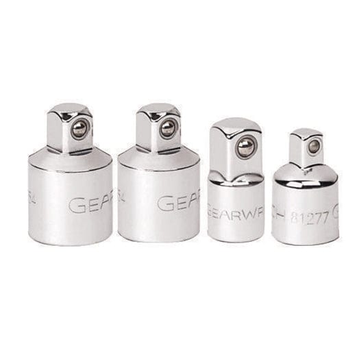 4Pce 1/4", 3/8", 1/2" Drive Adapter Set 81217 by Gearwrench
