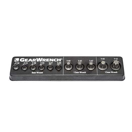 11Pce Metric Ratcheting Wrench Torx® Insert Bit Set 81560 by GEARWRENCH