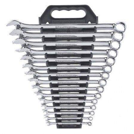 15Pce 12 Point Metric Long Pattern Combination Spanner Wrench Set 81902 by GEARWRENCH
