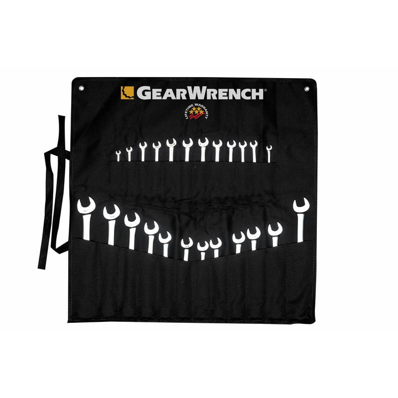 24Pce Metric & Imperial 6 Point Wrench Spanner Set 81931 by GearWrench