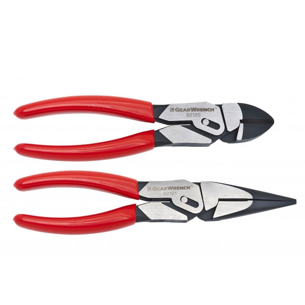 2Pce 8" PivotForce Compound Action Plier Set 82124 by Gearwrench