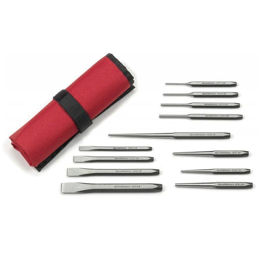 12Pce Cold Chisel + Punch Set 82305 By GEARWRENCH