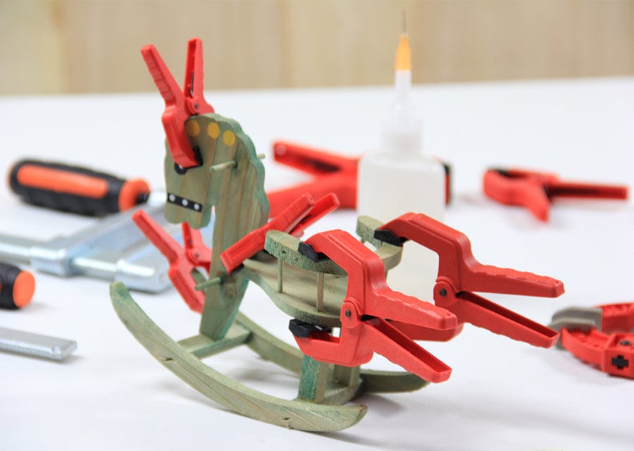 Duratec Micro 20Pce Set of 25mm (1") x 50mm (2") 825 Spring Clamps DT82510000