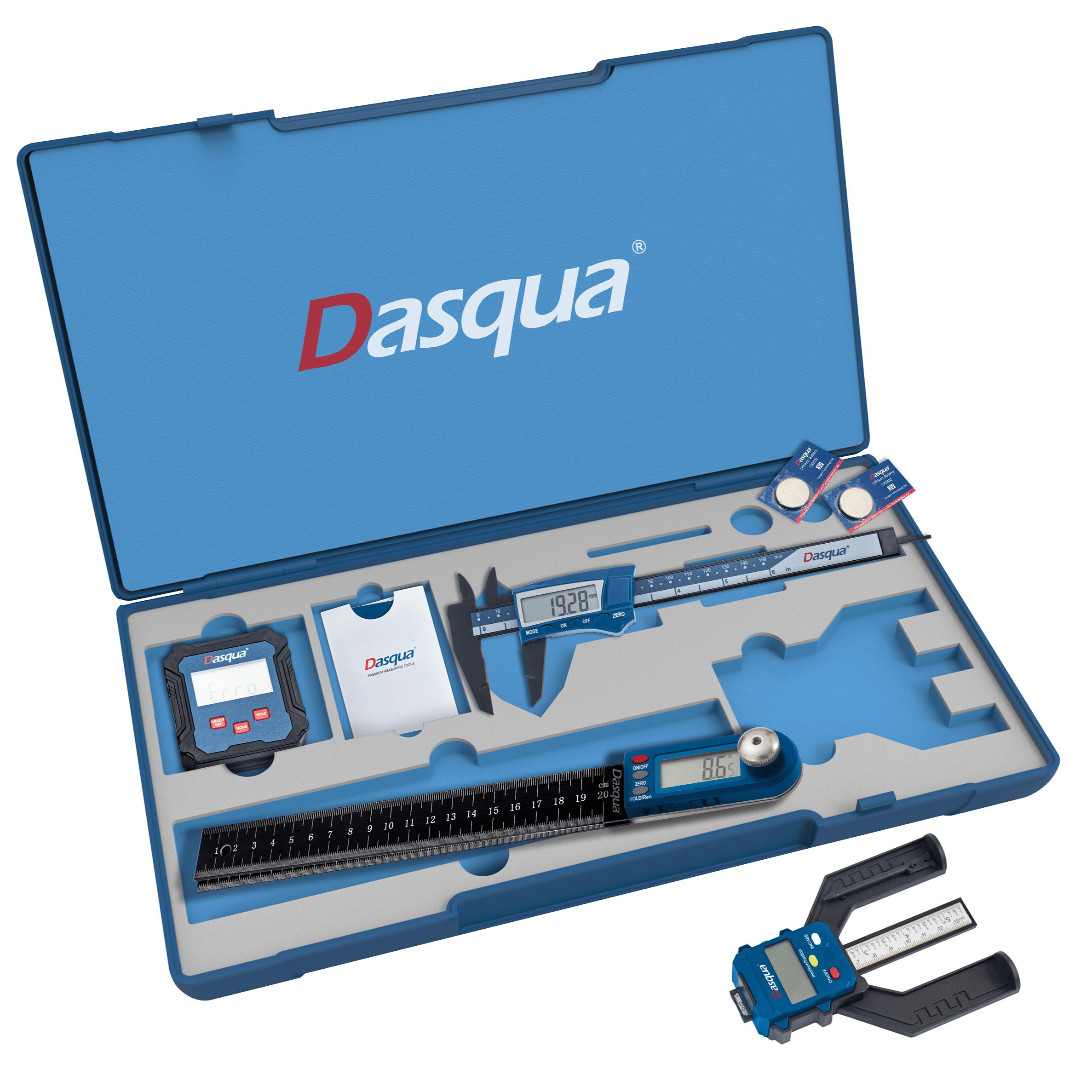Dasqua 4Pce Digital Measuring Set 8300-0090