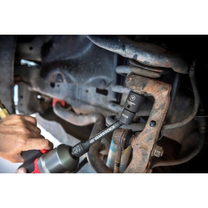 3Pc 1/2" Drive X-Core™ Pinless Universal Joint Impact Extension Set 6", 9" & 12" 84721N by GEARWRENCH