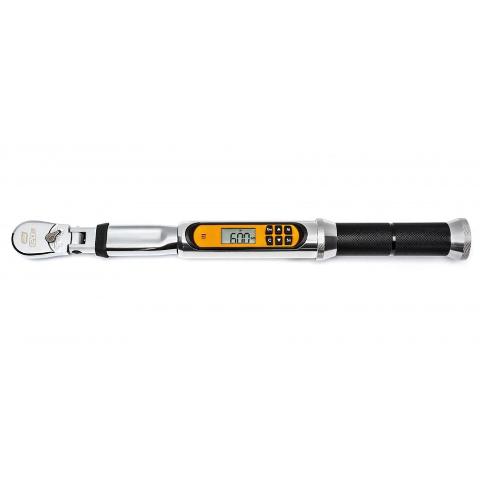 3/8" 120XP Flex Head Electronic Torque Wrench With Angle 85195 by GEARWRENCH