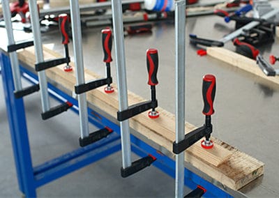 120mm (4-23/32") x 300mm (12") Quick Action F Clamp DT861120300 by Duratec