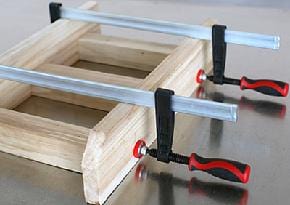 120mm (4-23/32") x 600mm (24") Quick Action F Clamp DT861120600 by Duratec