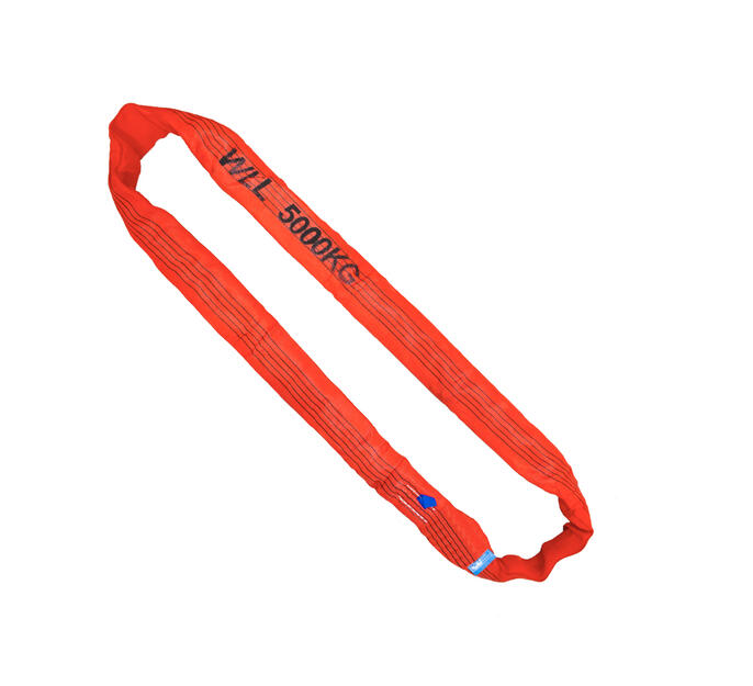 Synthetic Round Lifting Sling 5T Red by Austlift