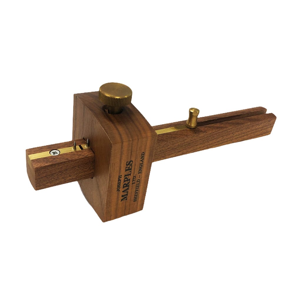 Pullslide Plain Mortise & Marking Gauge in Rosewood / Walnut 9C by Joseph Marples