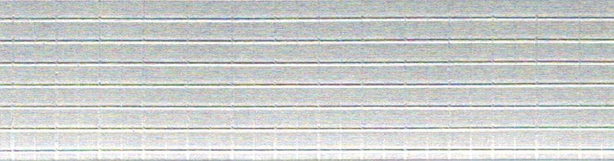 1m x 22mm x 1mm Silver Squares Aluminium Edging A516 by Gildo Profilati