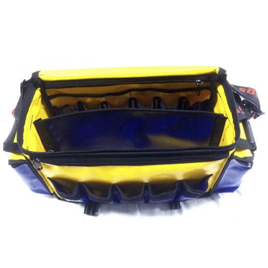 Yellow / Blue Large PVC Contractor Bag AOSBAGCPYEBL by AOS