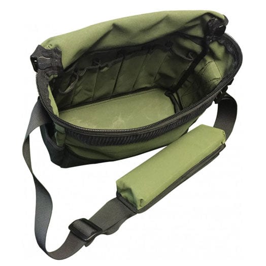 Green Canvas Small Deluxe Bag AOSBAGTDLX1 by AOS
