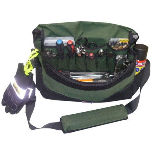 Green Canvas Large Deluxe Bag AOSBAGTDLX2 by AOS