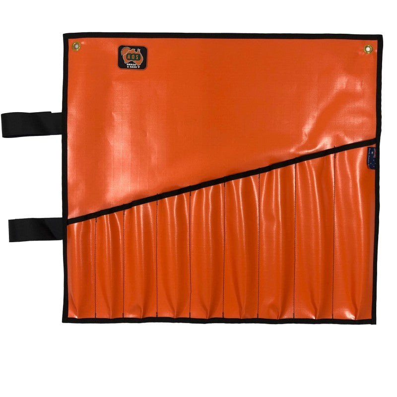 Large Orange 9 Pocket Spanner Roll AOSROLLSP03OR by AOS