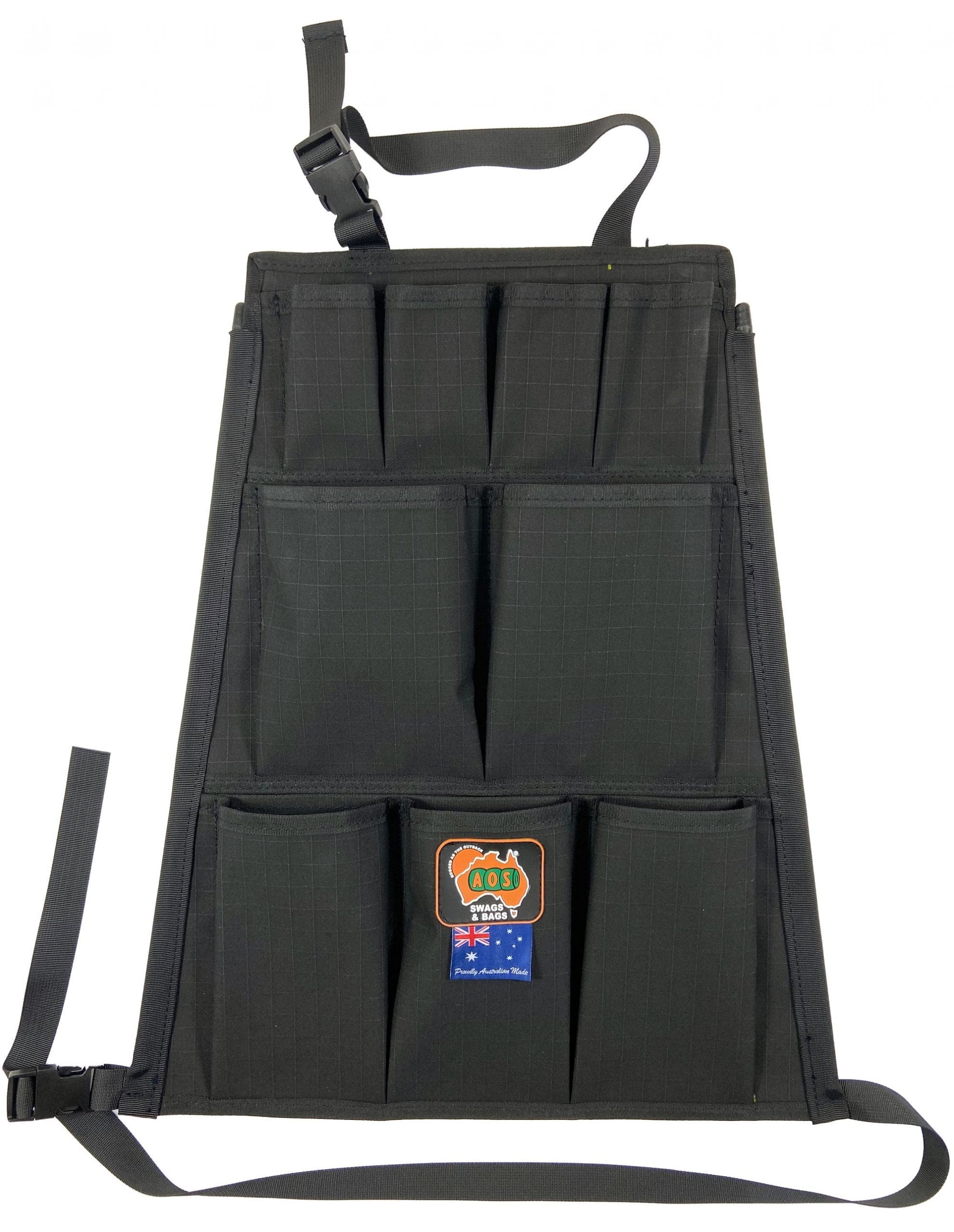 12 Pocket Black Seat Organiser AOSSO12PCBK by AOS