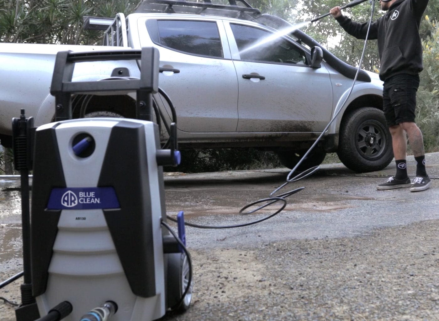 1885PSI Electric Pressure Cleaner AR130 by SP Tools