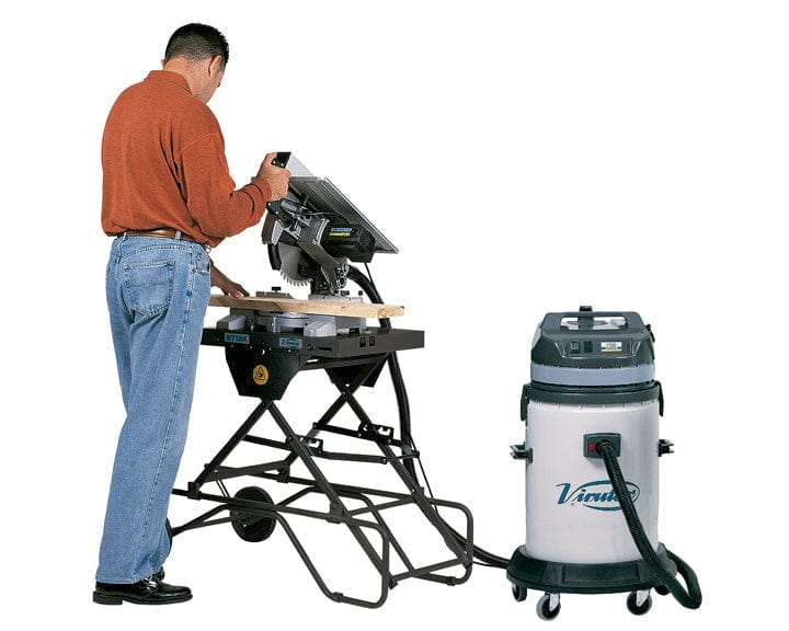 Virutex 72L 2400W (2 Motor) Dust Collector Wet & Dry AS382L