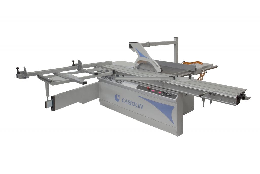 400mm (16") 7.5HP 3.8m Sliding Table Panel Saw with Parallelogram Cross Slide Fence 415V Astra 400 by Casolin