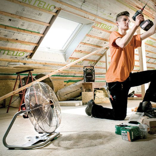 18V Mobile 355mm (14") Jobsite Fan Bare (Tool Only) AV18 by Metabo