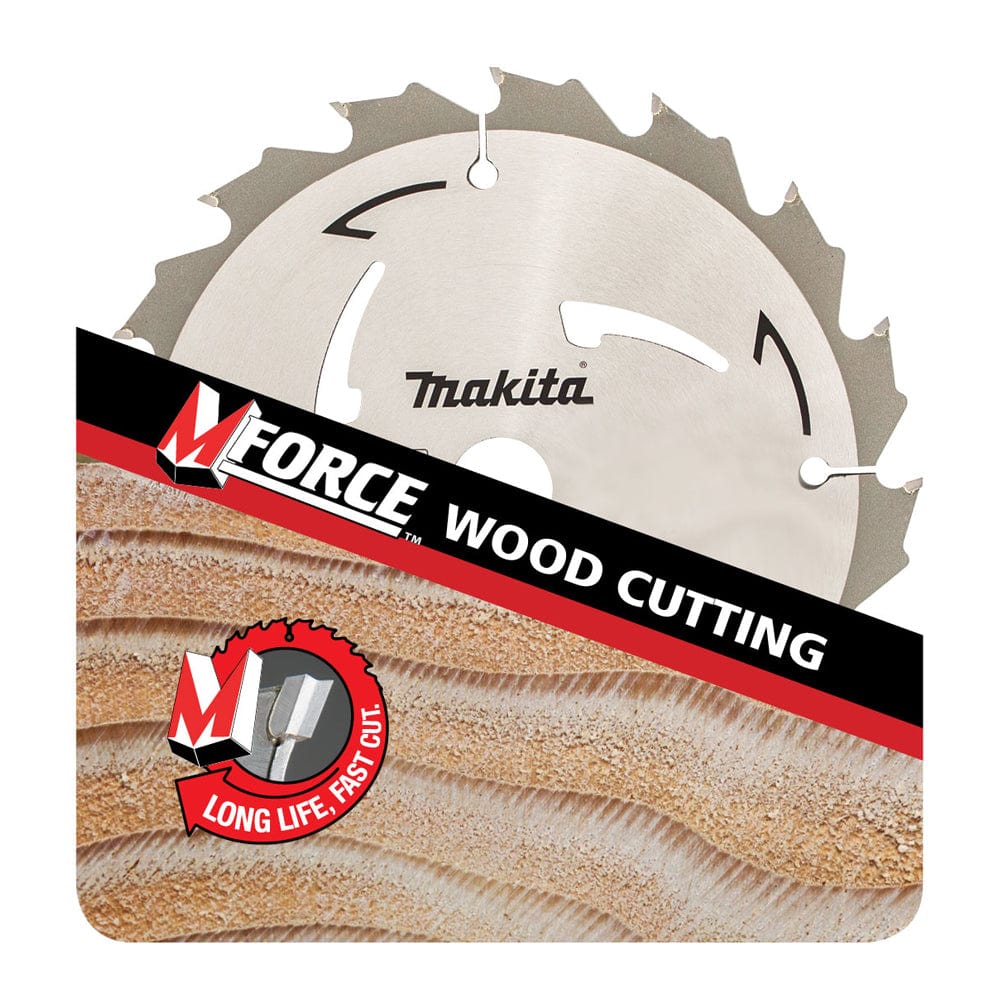 Makita 235mm x 25mm x 20T TCT Wood Cut MForce Circular Saw Blade B-49214 | Per Blade (Unboxed - Out of a Bulk Pack)