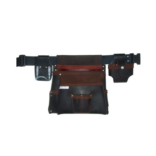 Tool Bag Single Bag 3 Pouch Large Leather Big Bag Single