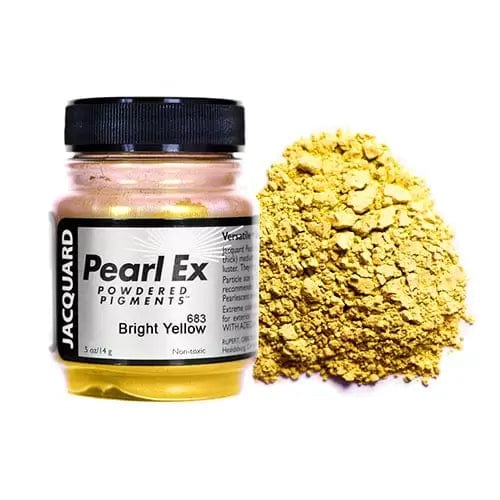 21g 'Bright Yellow' 683 Pearl Ex Powdered Pigment by Jacquard