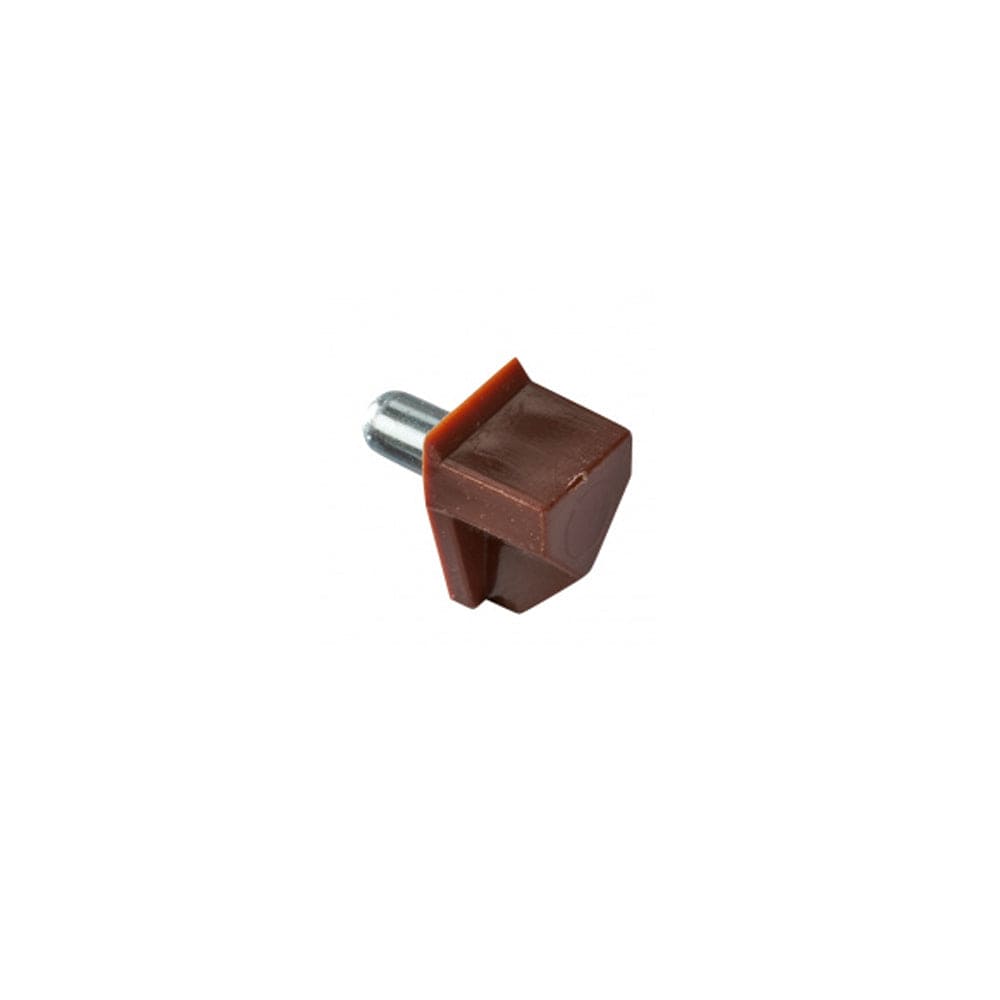 1000Pce Brown Plastic with Metal Pin Shelf Supports suit 5mm Boring