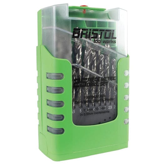 25 Pce Tool Works Metric Drill Set BTW25M by Bristol