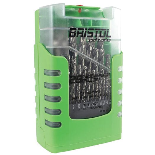 29Pce Tool Works Imperial Drill Set BTW29I by Bristol