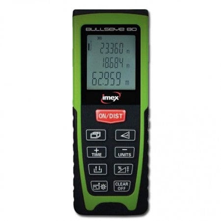 80m Bullseye Laser Distance Measurer 008-I0BE80 by Imex