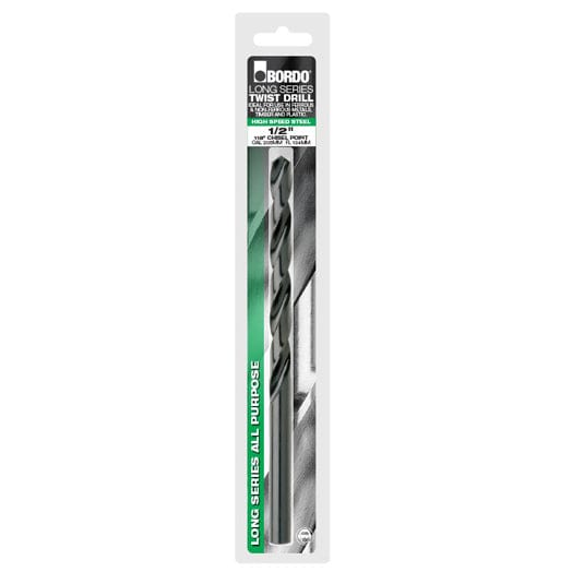 11/64" HSS Drill Bit Long Series Carded 2500-11/64S by Bordo