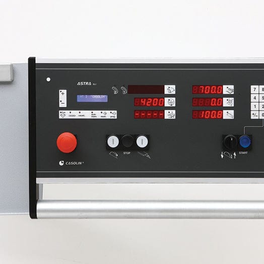 500mm (20") 7.5HP 3.8m Sliding Table with Overhead Control Panel Saw 415V Astra 500 by Casolin