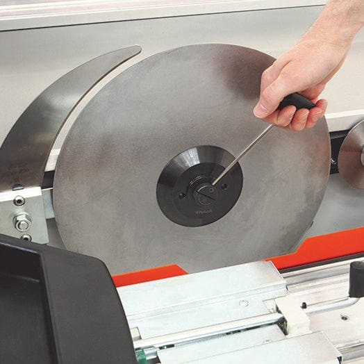 500mm (20") 7.5HP 3.8m Sliding Table with Overhead Control Panel Saw 415V Astra 500 by Casolin