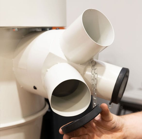 Industrial Cyclone Dust Collector / Extractor CD300A by Woodfast