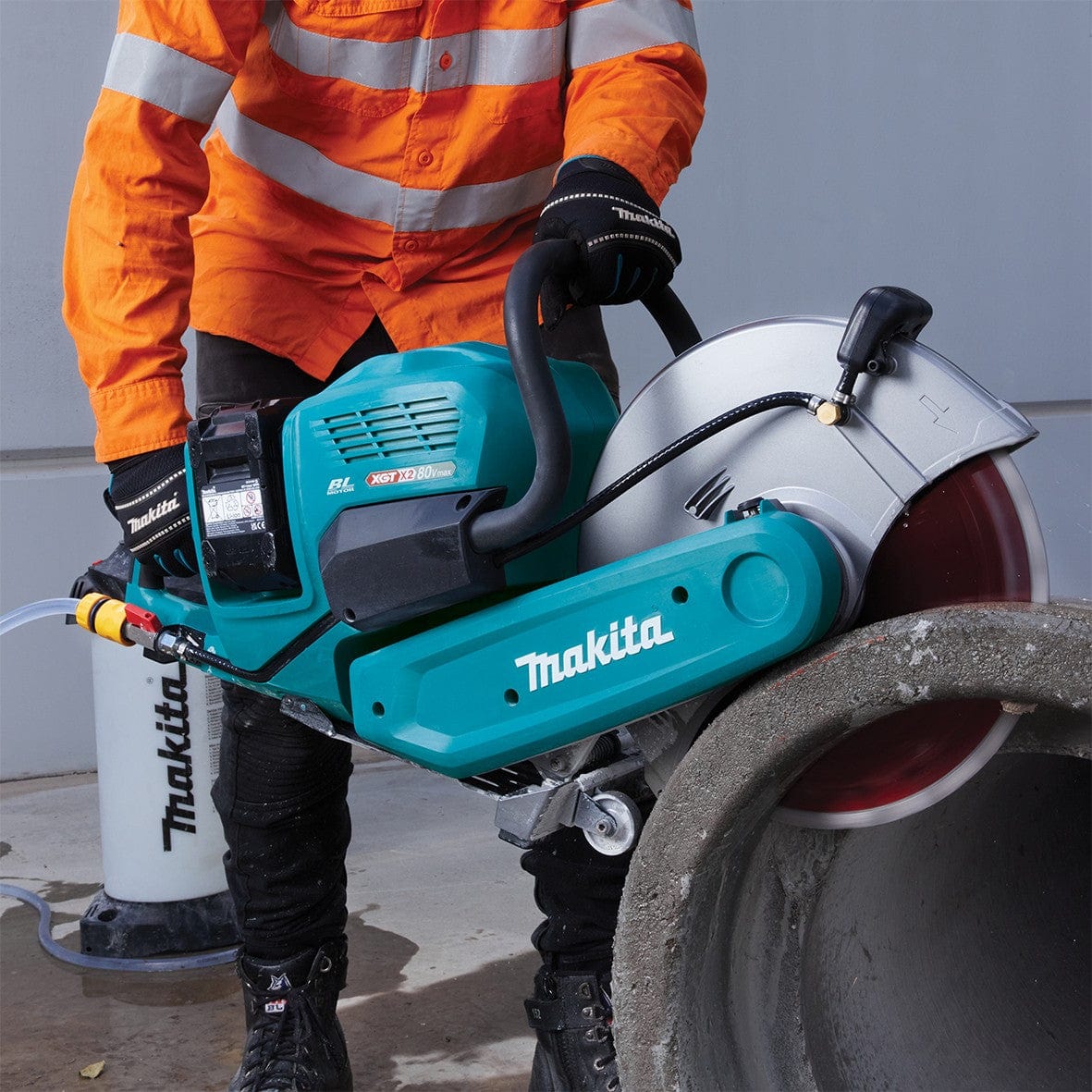 80V Max (40Vx2) Brushless 355mm (14") Power Cut Kit CE001GL203 by Makita